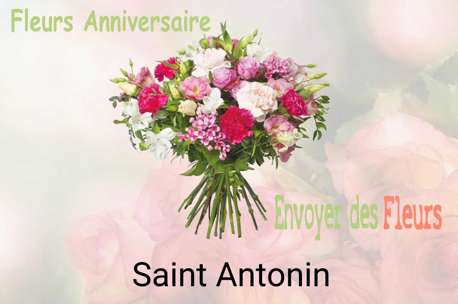 Bouquet de fleurs d’anniversaire livré à Saint-Antonin