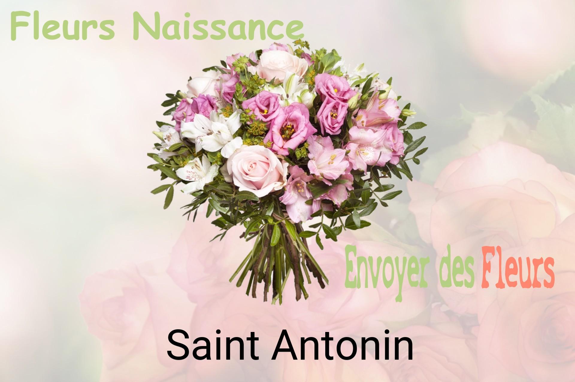 Bouquet de fleurs de naissance livré à Saint-Antonin