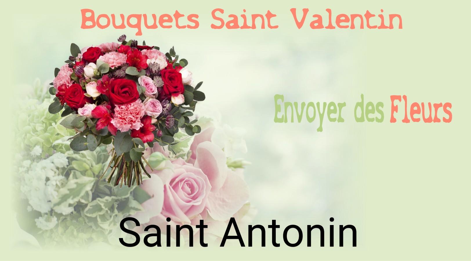 Roses de Saint-Valentin livrées à Saint-Antonin